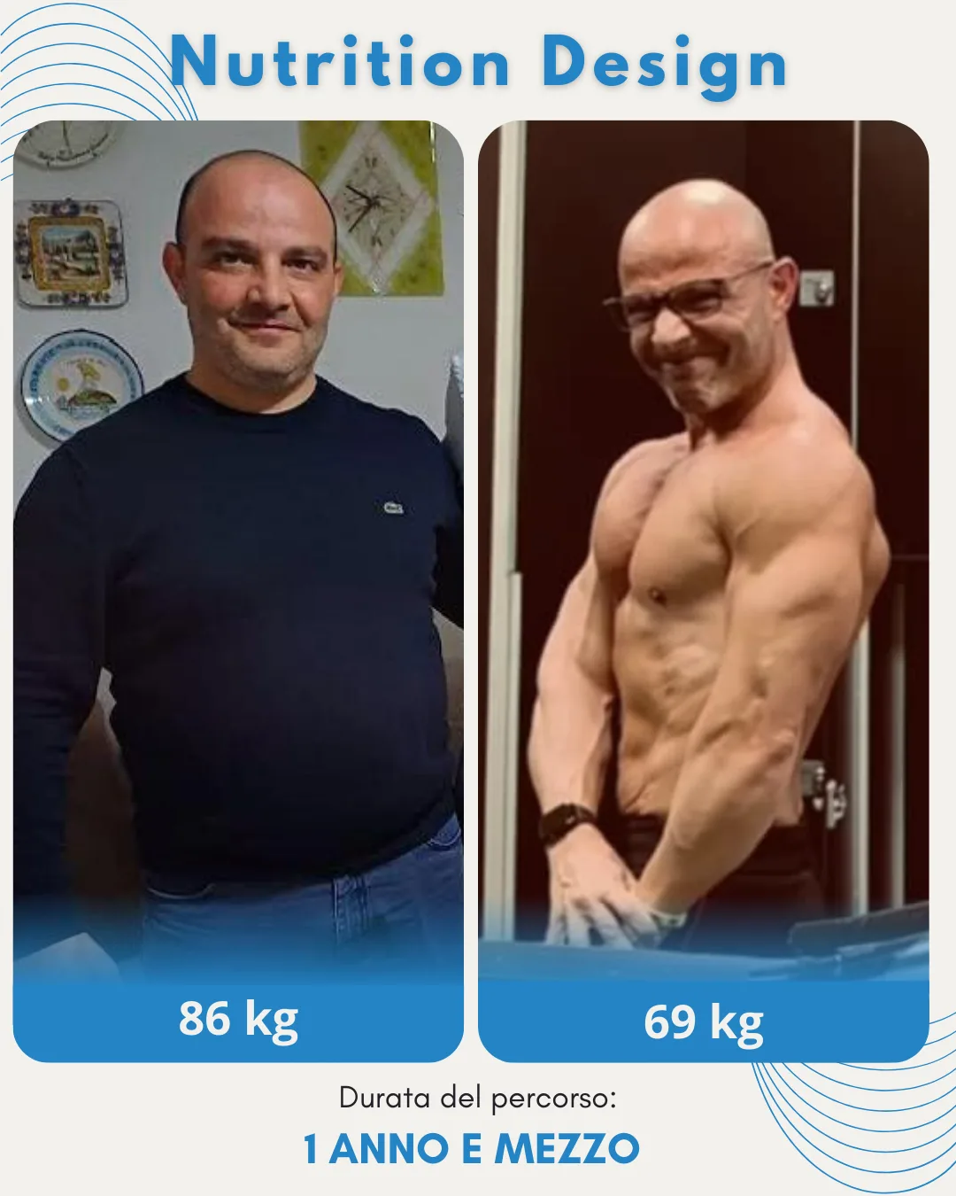 FEDERICO PUDDU - prima e dopo